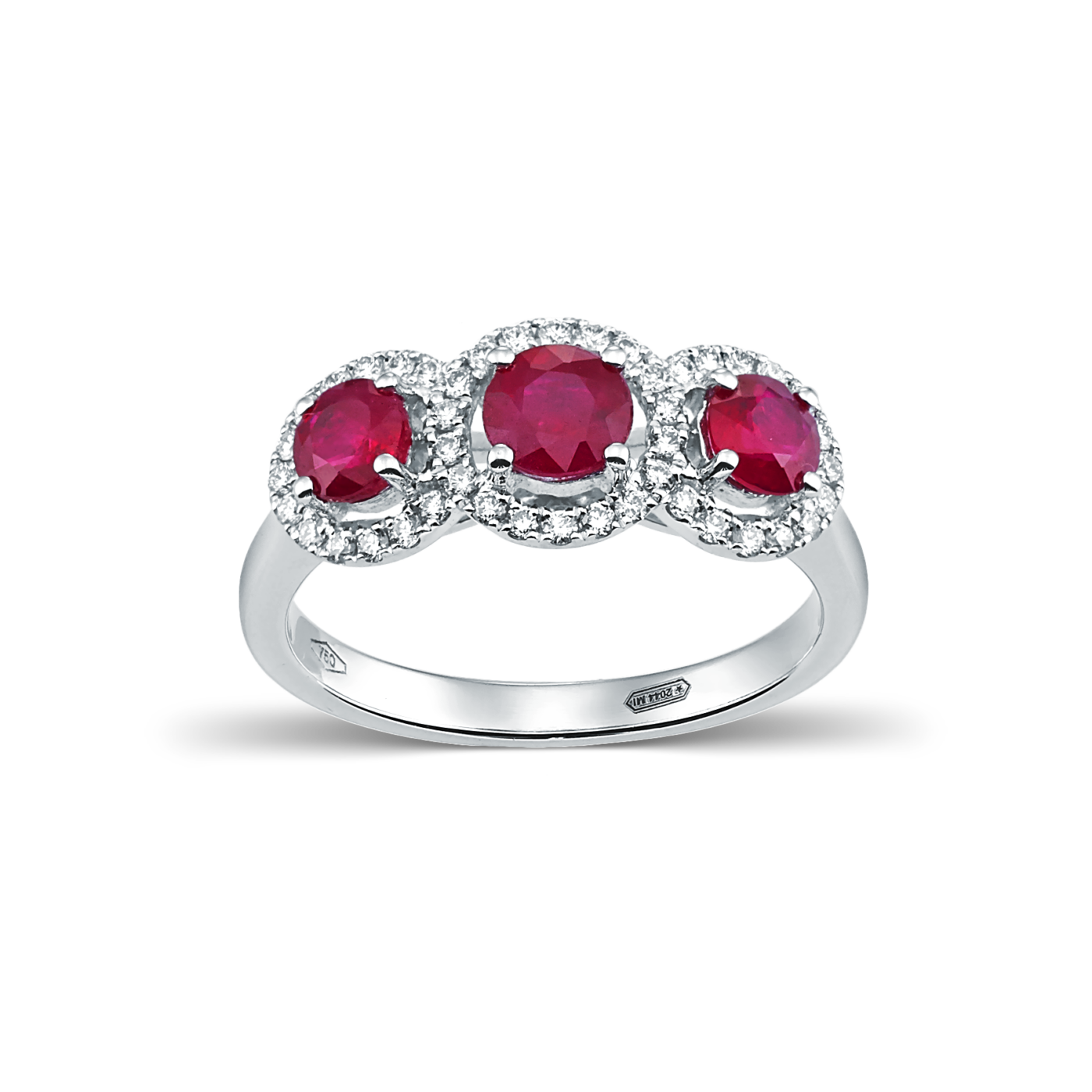 Devous Rubies and Diamonds Ring